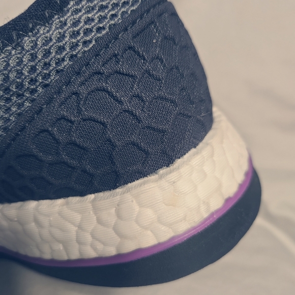 ADIDAS Pure Boost Wmns 7.5 Black Running Sneakers - Picture 3 of 13